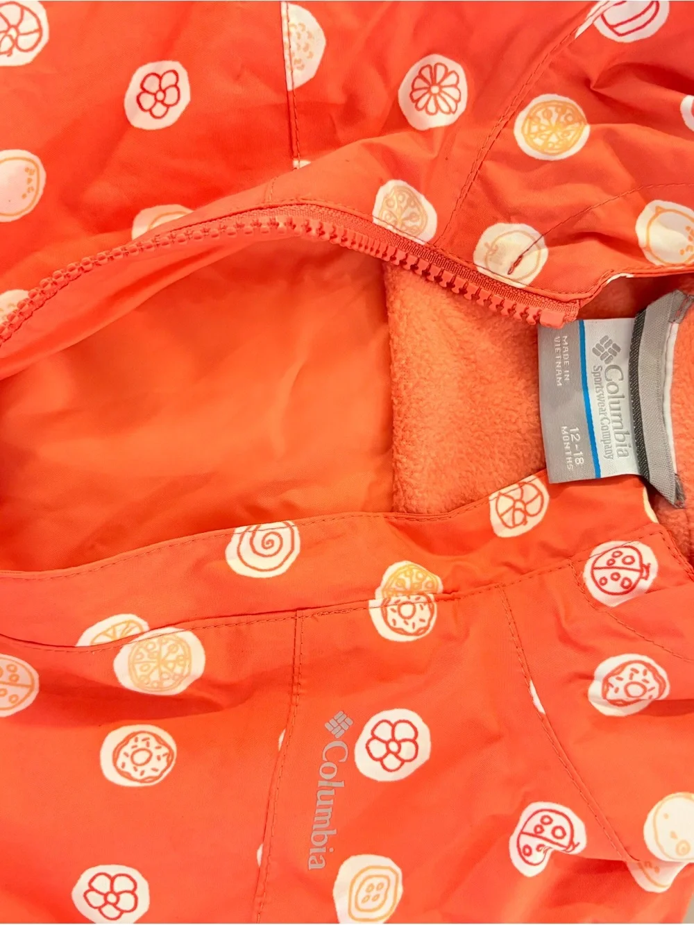 Columbia Hooded Rain Suit Baby